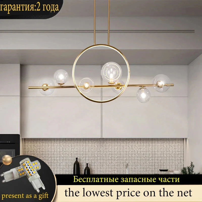 Luminaire Suspension finition mate argentée – Référence : Meryn5623- - Nexa Lights