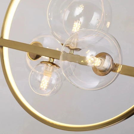 Luminaire Suspension finition mate argentée – Référence : Meryn5623- - Nexa Lights