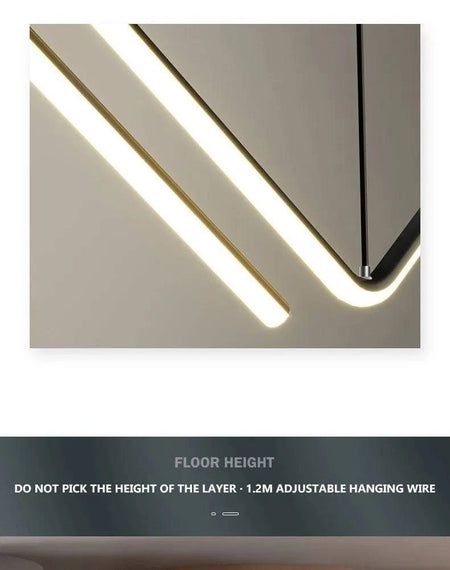 Luminaire Suspension finition or et noir – Référence : Marcellin4829- - Nexa Lights
