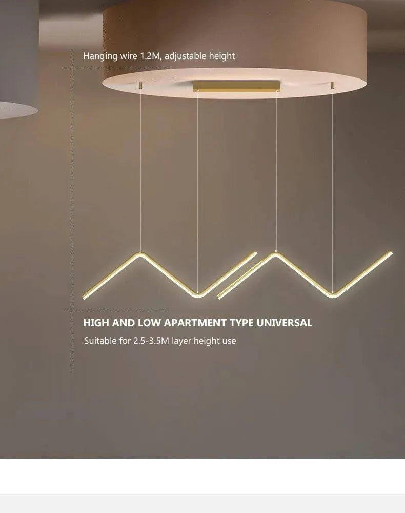 Luminaire Suspension finition or et noir – Référence : Marcellin4829- - Nexa Lights