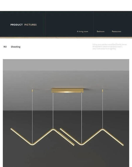 Luminaire Suspension finition or et noir – Référence : Marcellin4829- - Nexa Lights