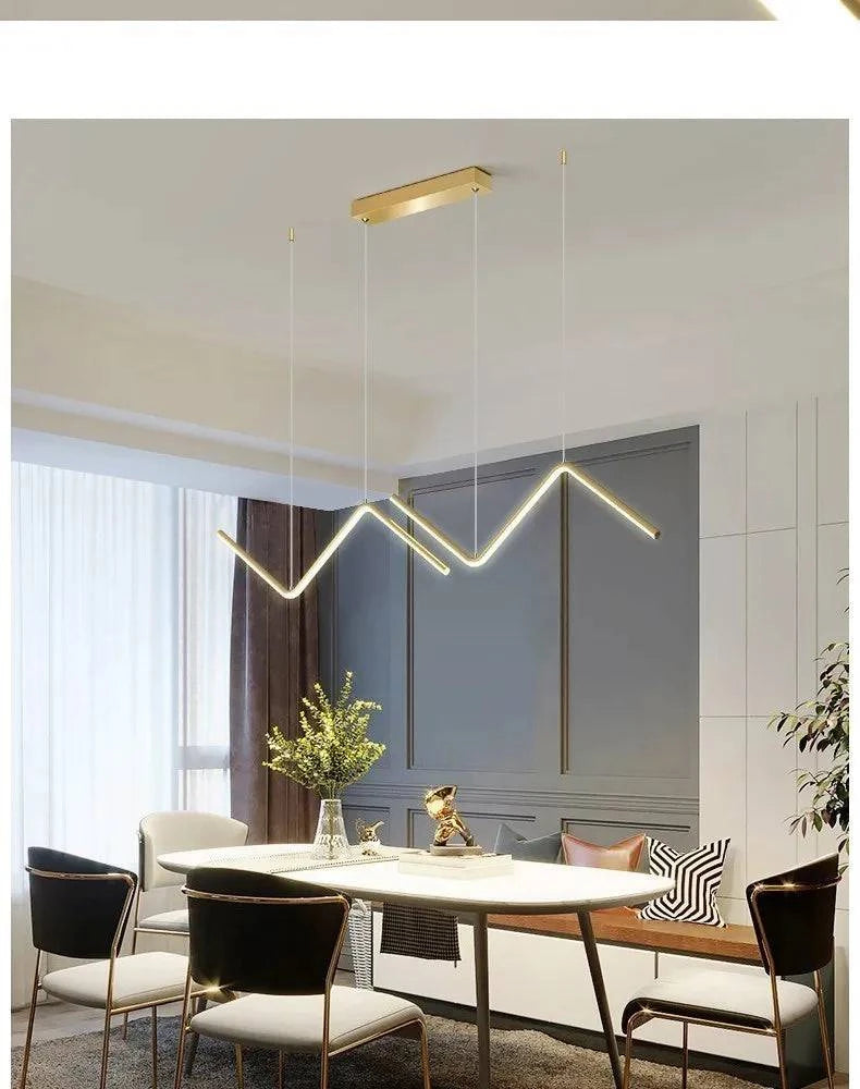 Luminaire Suspension finition or et noir – Référence : Marcellin4829- - Nexa Lights