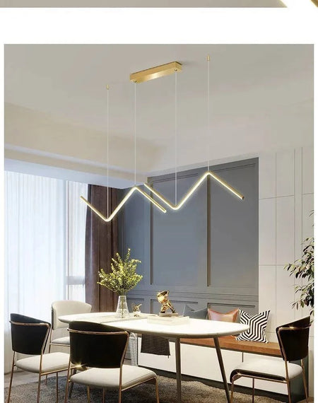 Luminaire Suspension finition or et noir – Référence : Marcellin4829- - Nexa Lights