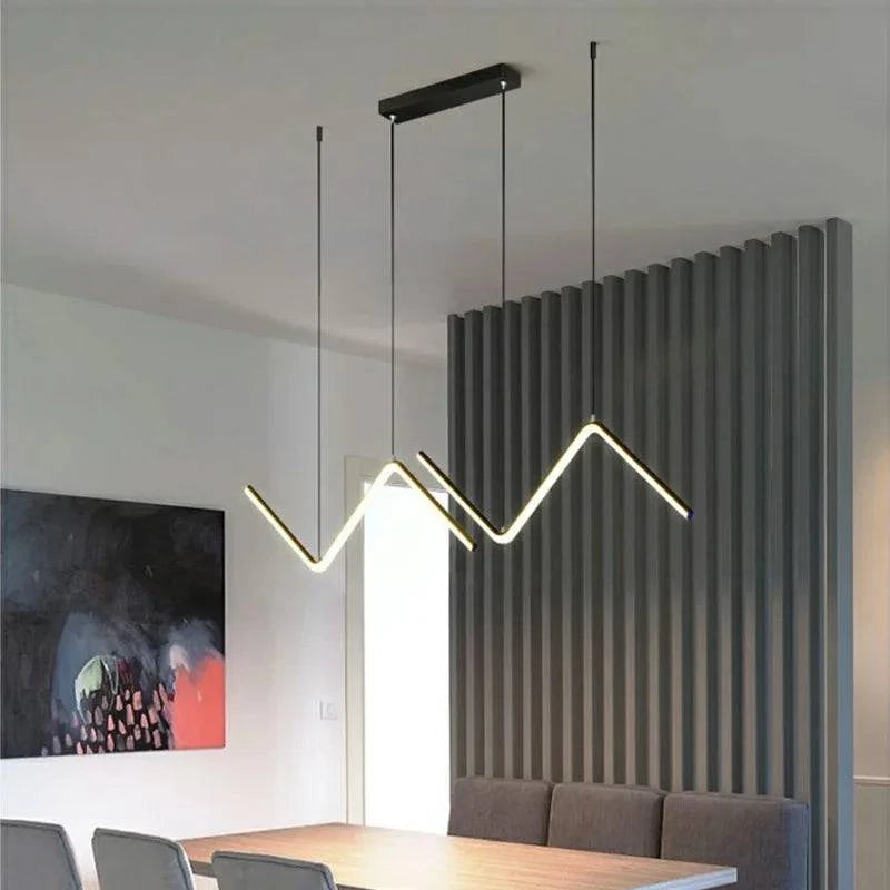 Luminaire Suspension finition or et noir – Référence : Marcellin4829- - Nexa Lights
