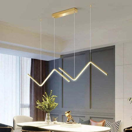 Luminaire Suspension finition or et noir – Référence : Marcellin4829- - Nexa Lights