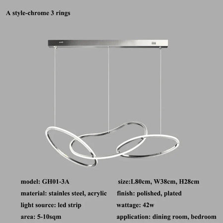 Luminaire Suspension finition rose élégante – Référence : Mariselle5623- - Nexa Lights