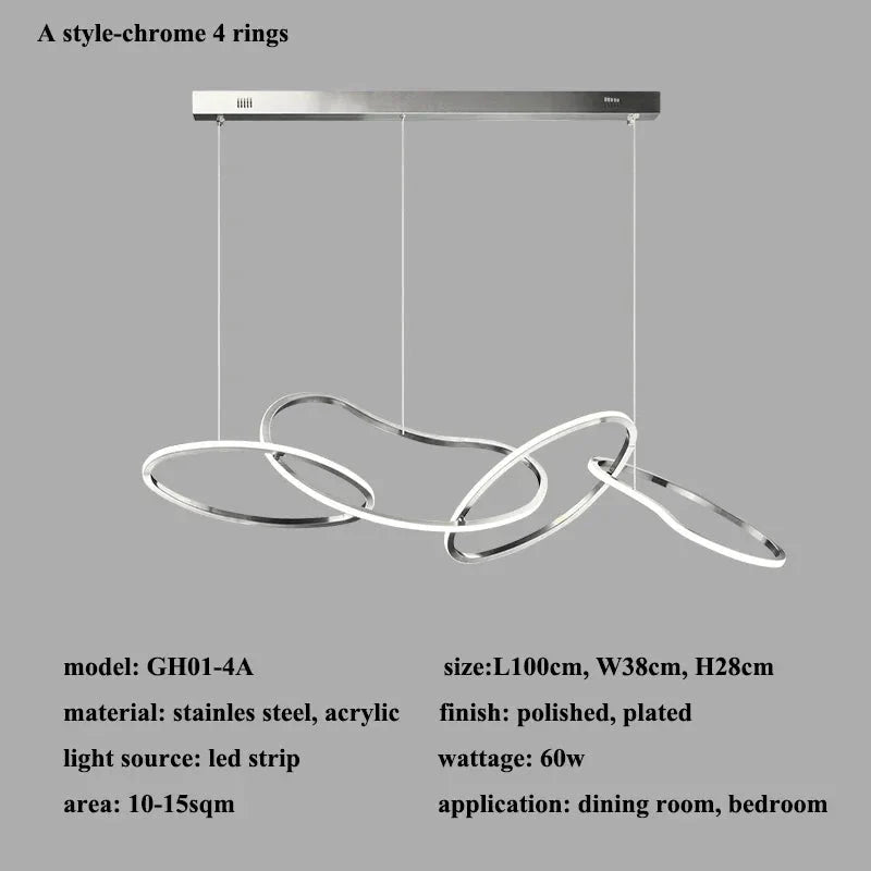 Luminaire Suspension finition rose élégante – Référence : Mariselle5623- - Nexa Lights