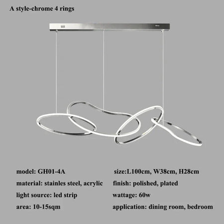 Luminaire Suspension finition rose élégante – Référence : Mariselle5623- - Nexa Lights