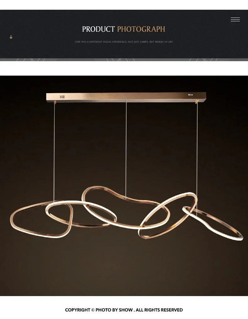 Luminaire Suspension finition rose élégante – Référence : Mariselle5623- - Nexa Lights