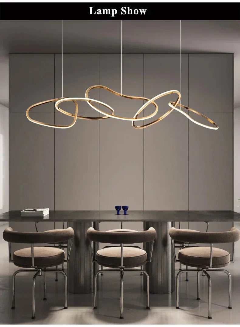 Luminaire Suspension finition rose élégante – Référence : Mariselle5623- - Nexa Lights