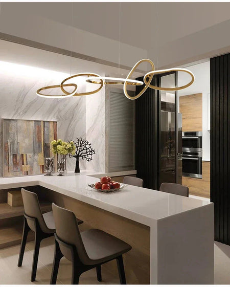 Luminaire Suspension finition rose élégante – Référence : Mariselle5623- - Nexa Lights