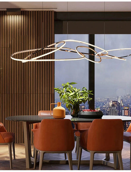 Luminaire Suspension finition rose élégante – Référence : Mariselle5623- - Nexa Lights