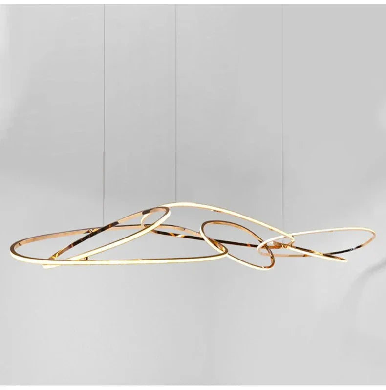 Luminaire Suspension finition rose élégante – Référence : Mariselle5623- - Nexa Lights