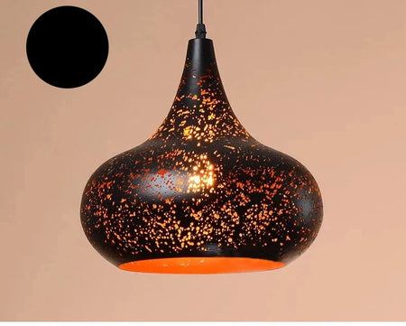 Luminaire Suspension finition rouillée élégante – Référence : Maren5623- - Nexa Lights