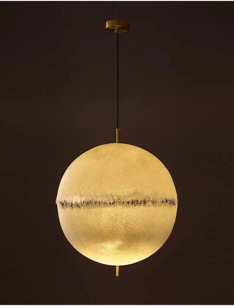 Luminaire Suspension forme organique argentée – Référence : Mariselle4823- - Nexa Lights