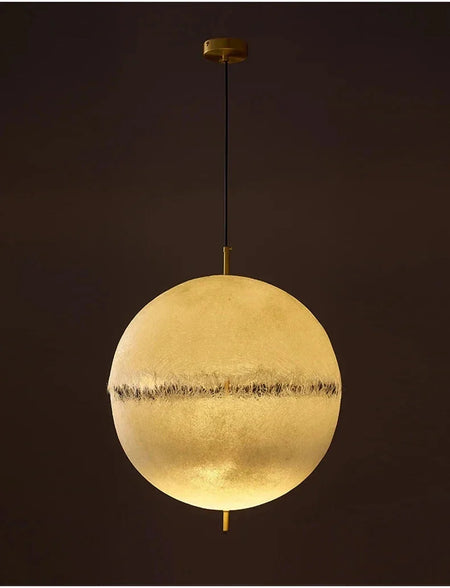Luminaire Suspension forme organique argentée – Référence : Mariselle4823- - Nexa Lights