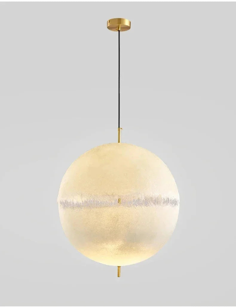 Luminaire Suspension forme organique argentée – Référence : Mariselle4823- - Nexa Lights