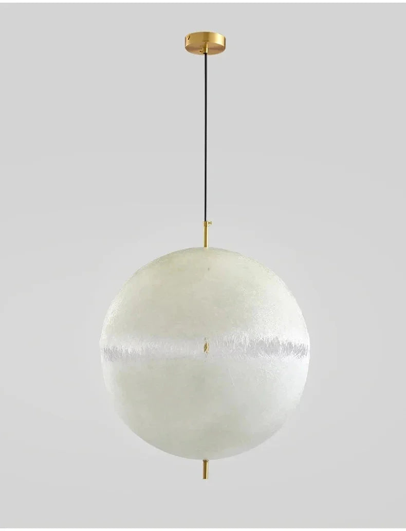 Luminaire Suspension forme organique argentée – Référence : Mariselle4823- - Nexa Lights