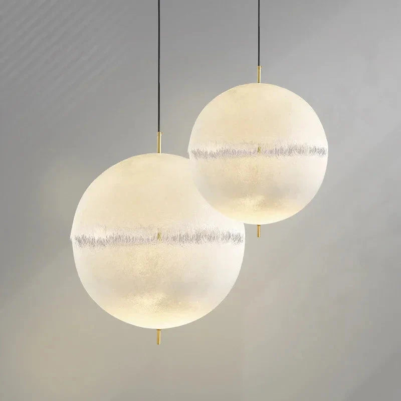 Luminaire Suspension forme organique argentée – Référence : Mariselle4823- - Nexa Lights