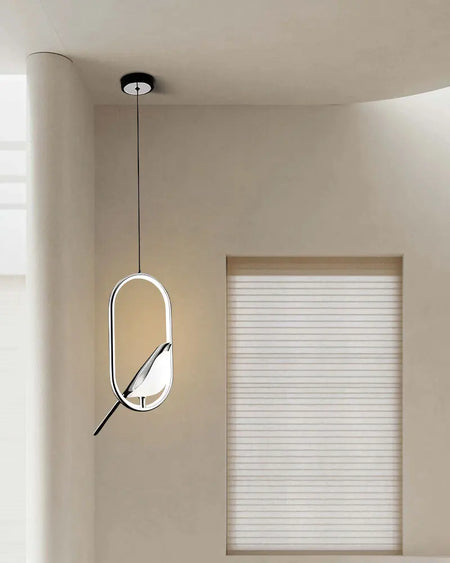 Luminaire Suspension forme organique dorée – Référence : Olinah5623- - Nexa Lights