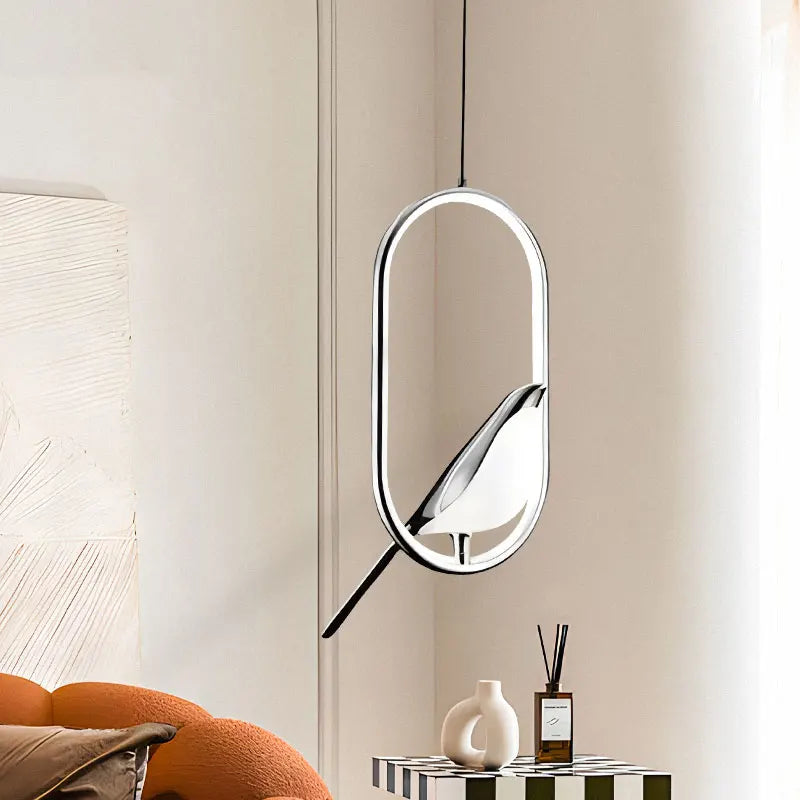Luminaire Suspension forme organique dorée – Référence : Olinah5623- - Nexa Lights