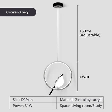 Luminaire Suspension forme organique dorée – Référence : Olinah5623- - Nexa Lights