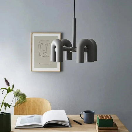 Luminaire Suspension forme organique en métal doré – Référence : Marisol8423-Luminaire Suspendu - Nexa Lights