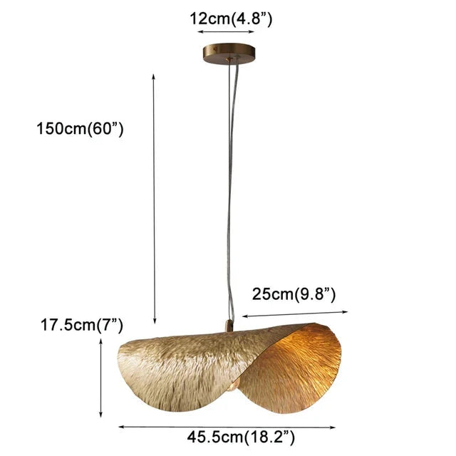 Luminaire Suspension forme organique spirit – Référence : Olwen5263-Luminaire Suspendu - Nexa Lights