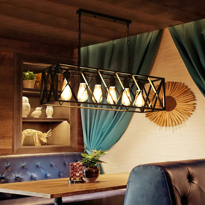 Luminaire Suspension métal noir brillant – Référence : Calixte5723-Luminaire Suspendu - Nexa Lights