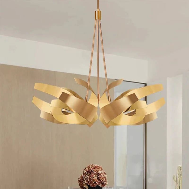 Luminaire Suspension métal tricolore moderne – Référence : Aurélie5642-Luminaire Suspendu - Nexa Lights