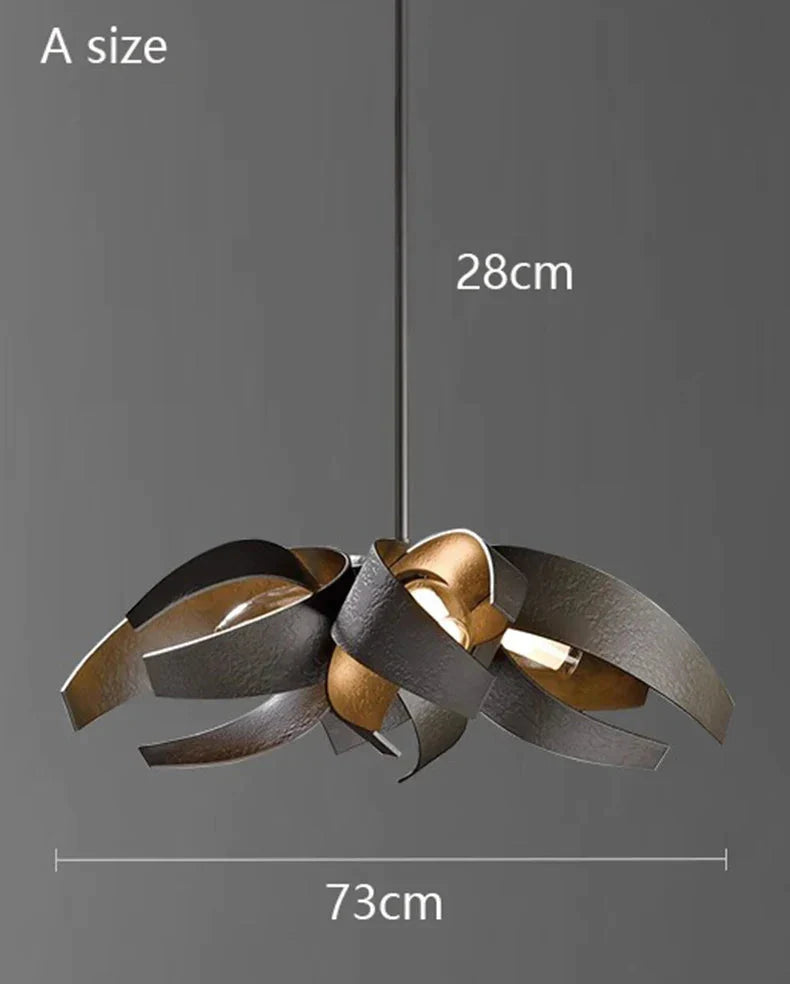 Luminaire Suspension métal tricolore moderne – Référence : Aurélie5642-Luminaire Suspendu - Nexa Lights