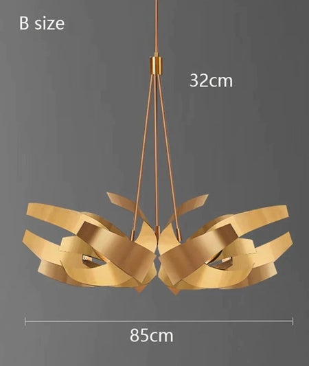 Luminaire Suspension métal tricolore moderne – Référence : Aurélie5642-Luminaire Suspendu - Nexa Lights
