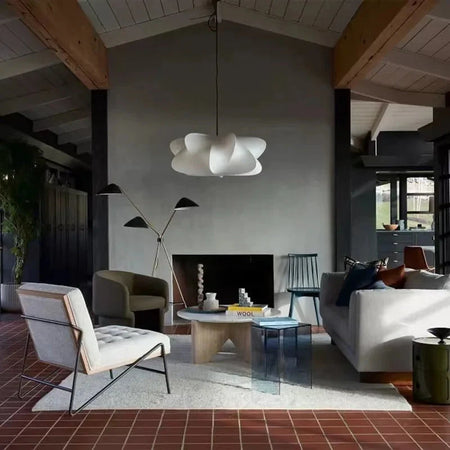 Luminaire Suspension soie tricotée raffinée – Référence : Ellyan5273- - Nexa Lights