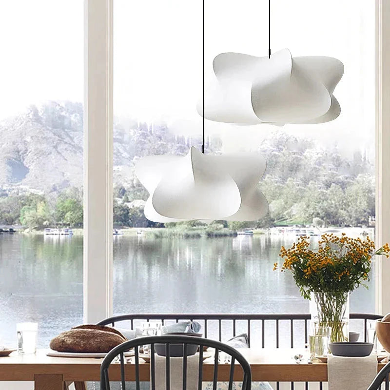 Luminaire Suspension soie tricotée raffinée – Référence : Ellyan5273- - Nexa Lights