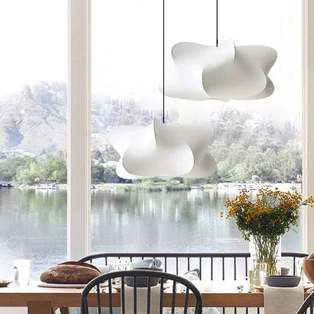 Luminaire Suspension soie tricotée raffinée – Référence : Ellyan5273- - Nexa Lights