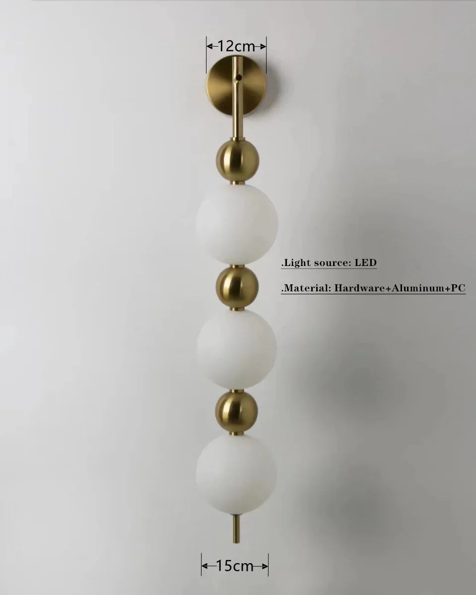 Luminaire Suspension sphères opalines élégantes – Référence : Mariel3485-Luminaire Suspendu - Nexa Lights
