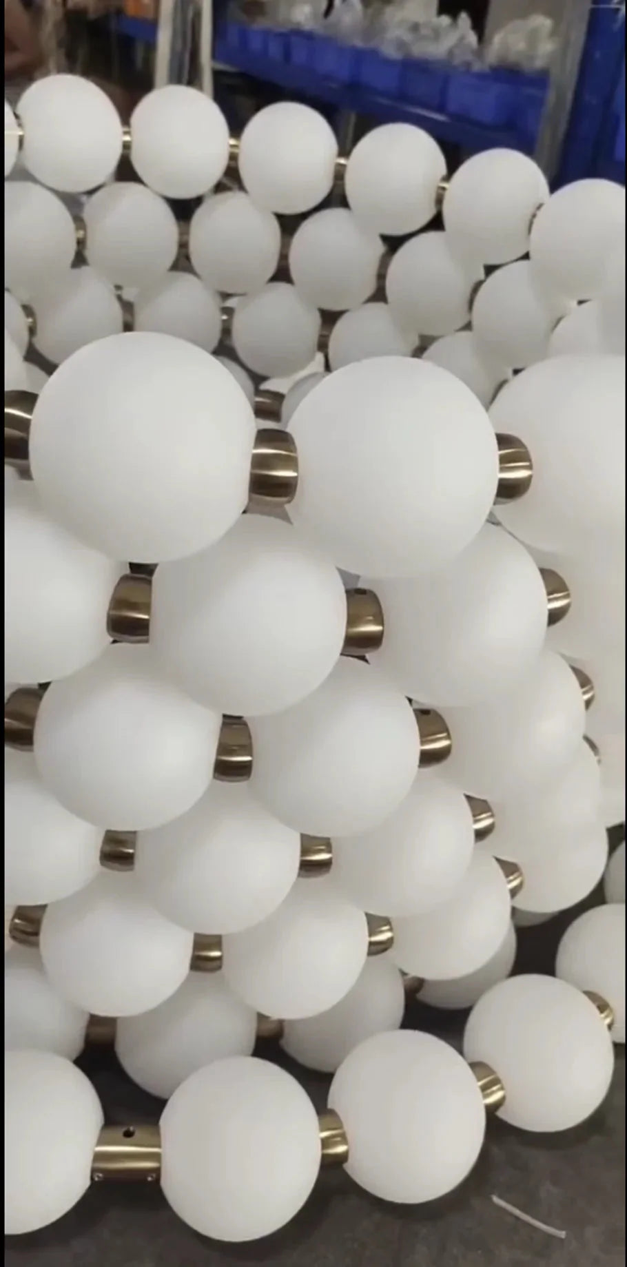 Luminaire Suspension sphères opalines élégantes – Référence : Mariel3485-Luminaire Suspendu - Nexa Lights