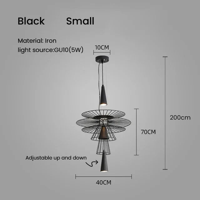 Luminaire Suspension style unique en métal – Référence : Marisol4728-Luminaire Suspendu - Nexa Lights