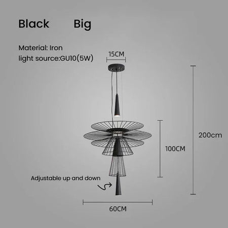 Luminaire Suspension style unique en métal – Référence : Marisol4728-Luminaire Suspendu - Nexa Lights