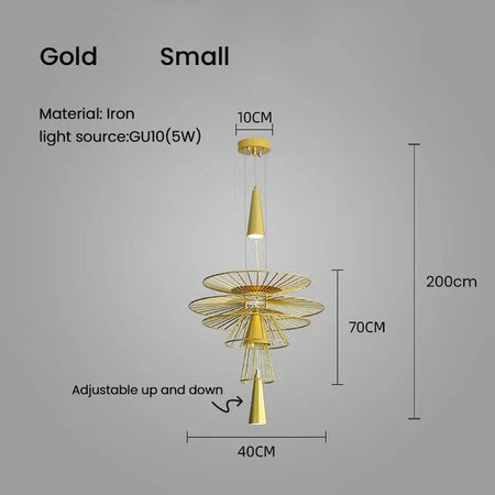 Luminaire Suspension style unique en métal – Référence : Marisol4728-Luminaire Suspendu - Nexa Lights