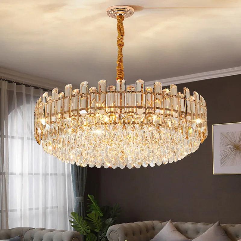 Luminaire Suspension verre fumé ambre – Référence : Loriane4527- - Nexa Lights