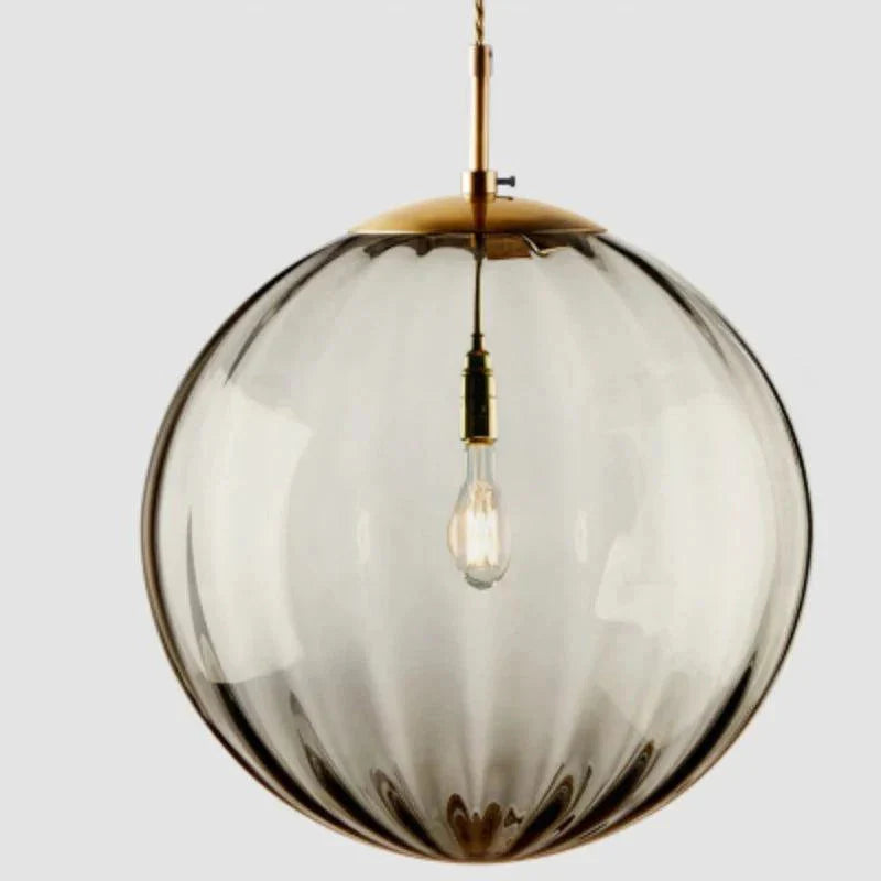 Luminaire Suspension verre fumé élégant – Référence : Alista4825-Luminaire Suspendu - Nexa Lights