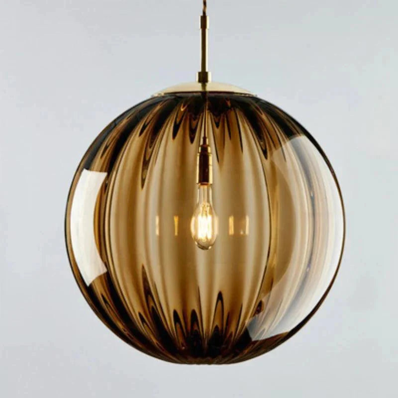 Luminaire Suspension verre fumé élégant – Référence : Alista4825-Luminaire Suspendu - Nexa Lights