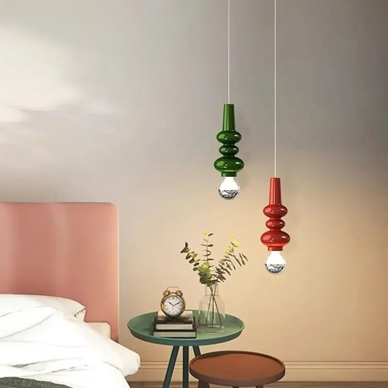 Luminaire Suspension verre soufflé transparent – Référence : Anéa5623- - Nexa Lights