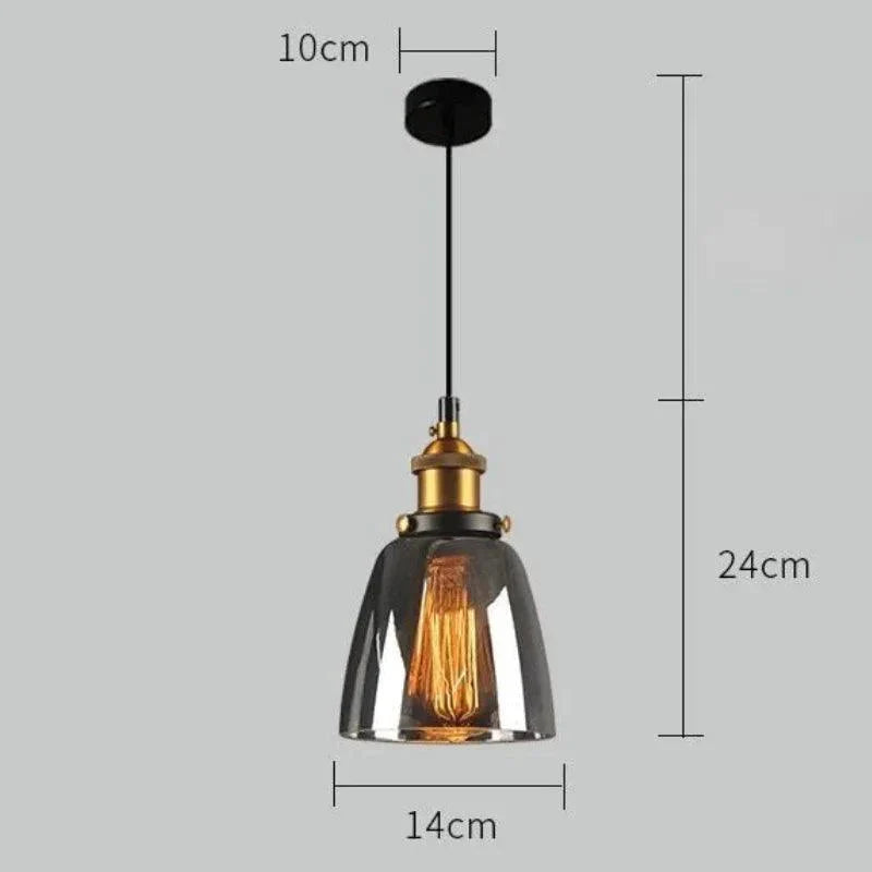 Luminaire Suspension verre transparent – Référence : Marvyn4523-Luminaire Suspendu - Nexa Lights