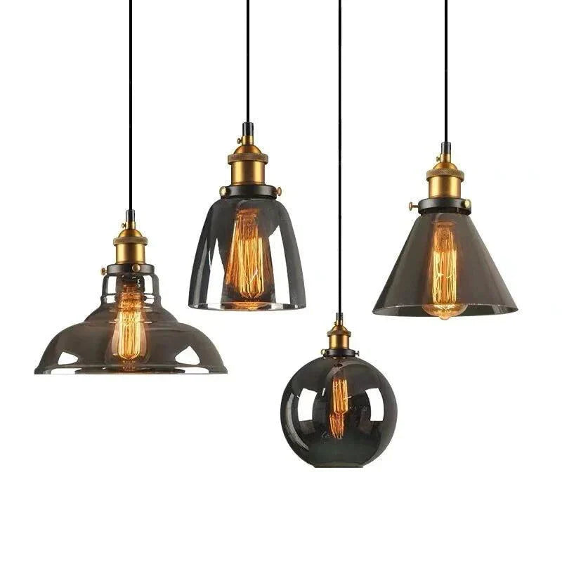 Luminaire Suspension verre transparent – Référence : Marvyn4523-Luminaire Suspendu - Nexa Lights