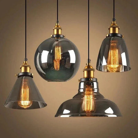 Luminaire Suspension verre transparent – Référence : Marvyn4523-Luminaire Suspendu - Nexa Lights