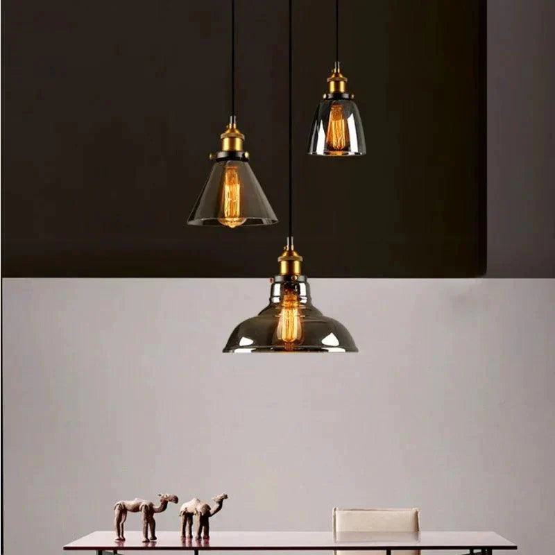 Luminaire Suspension verre transparent – Référence : Marvyn4523-Luminaire Suspendu - Nexa Lights