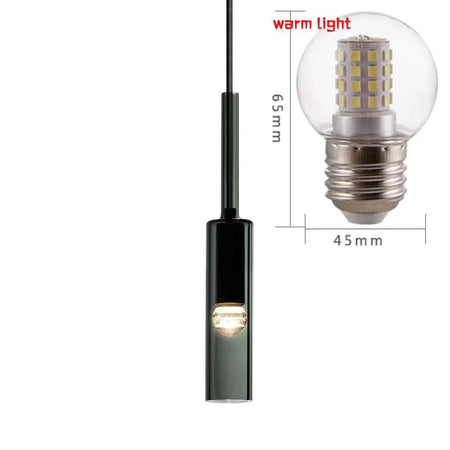 Luminaire Suspension verre transparent et métal – Référence : Ilaris2748-Luminaire Suspendu - Nexa Lights