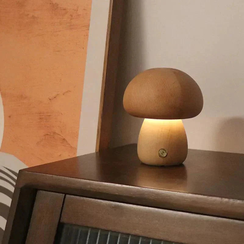 Luminaire de chevet motif Champignon – Référence : Zélie4871- - Nexa Lights